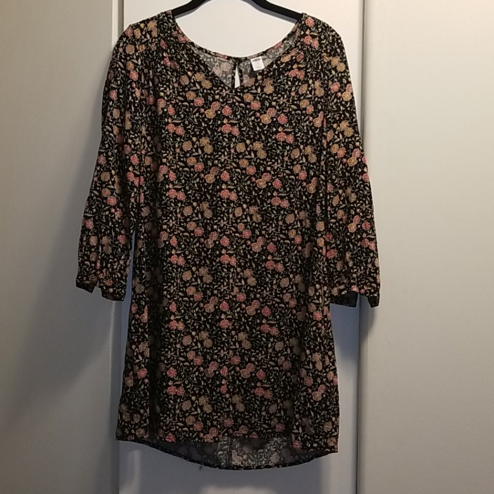 Old Navy Floral Print Tunic